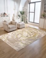 Alfombra Turca Delta 211A Dorado