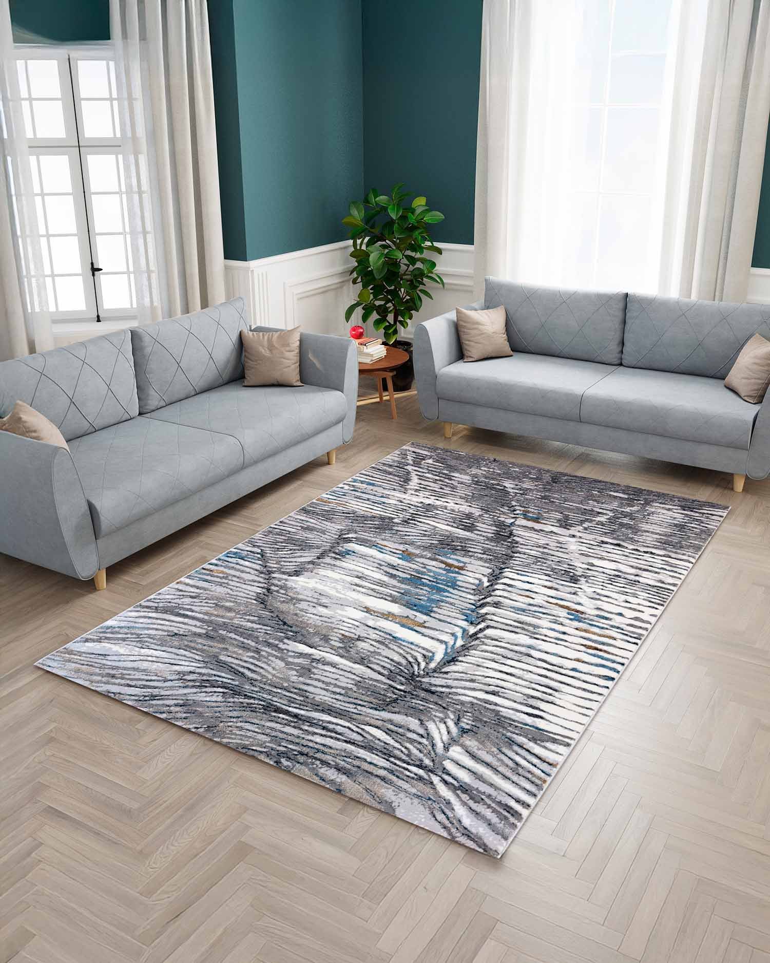 Alfombra Turca Sigma 245a azul