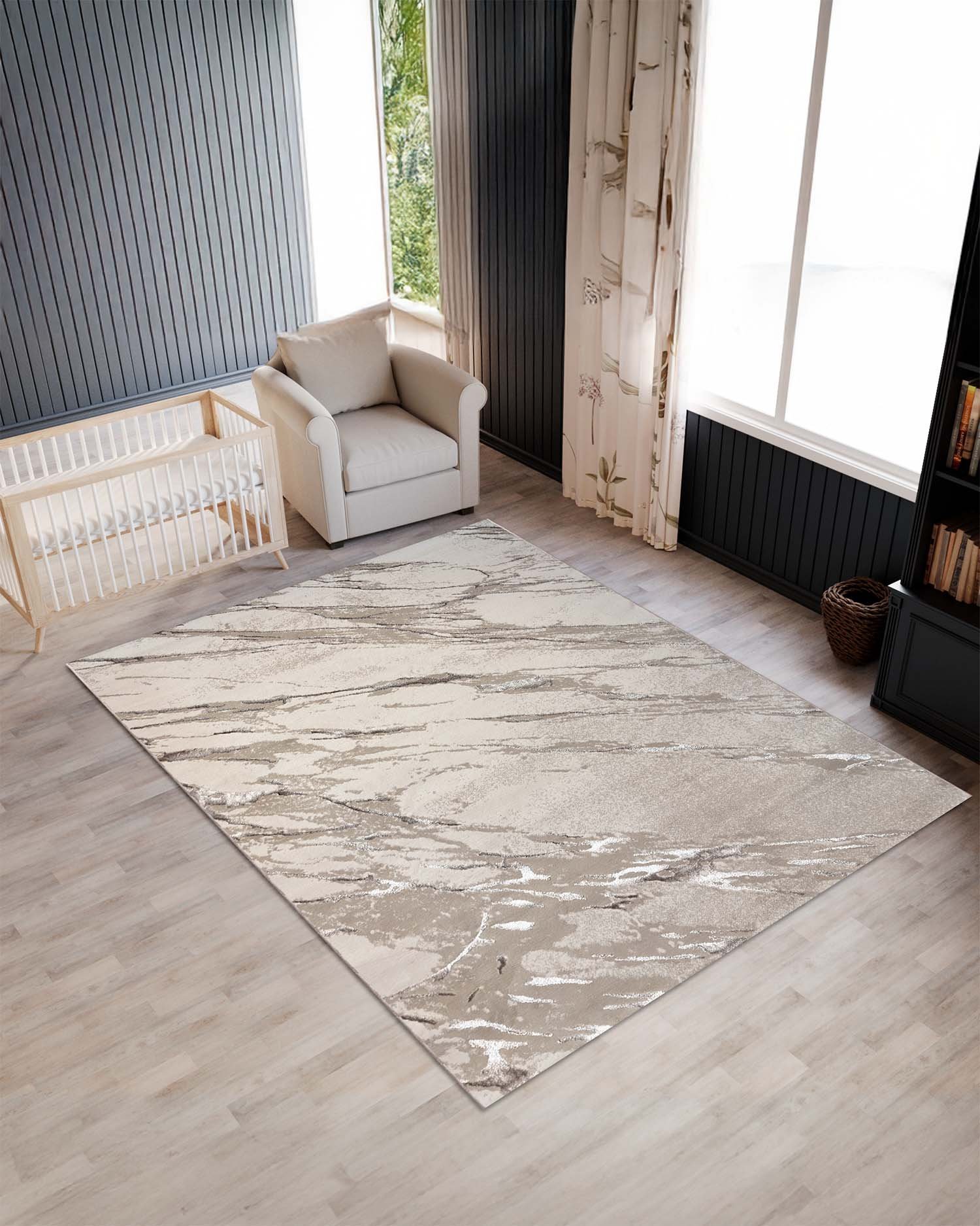 Alfombra Turca Delta 609A Dorado