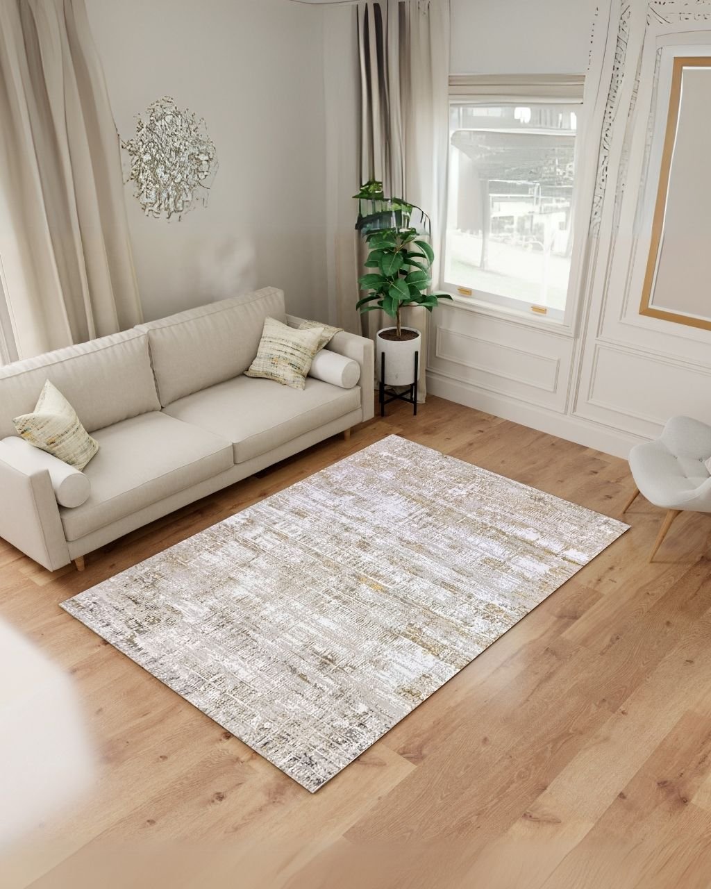 Alfombra Turca loft 795 white