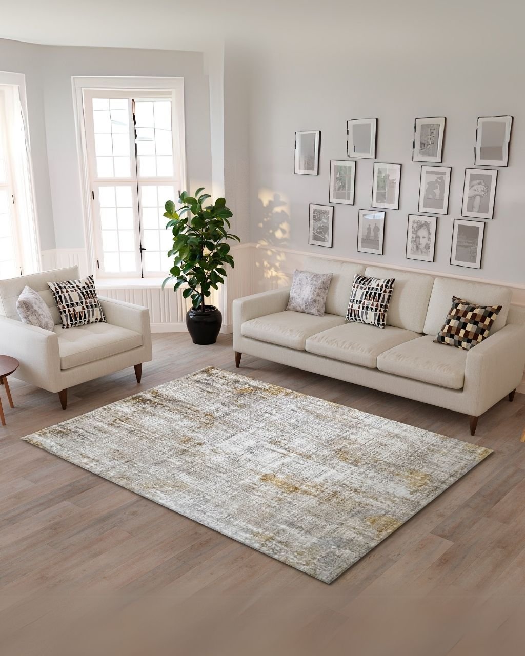 Alfombra Turca loft 797 white