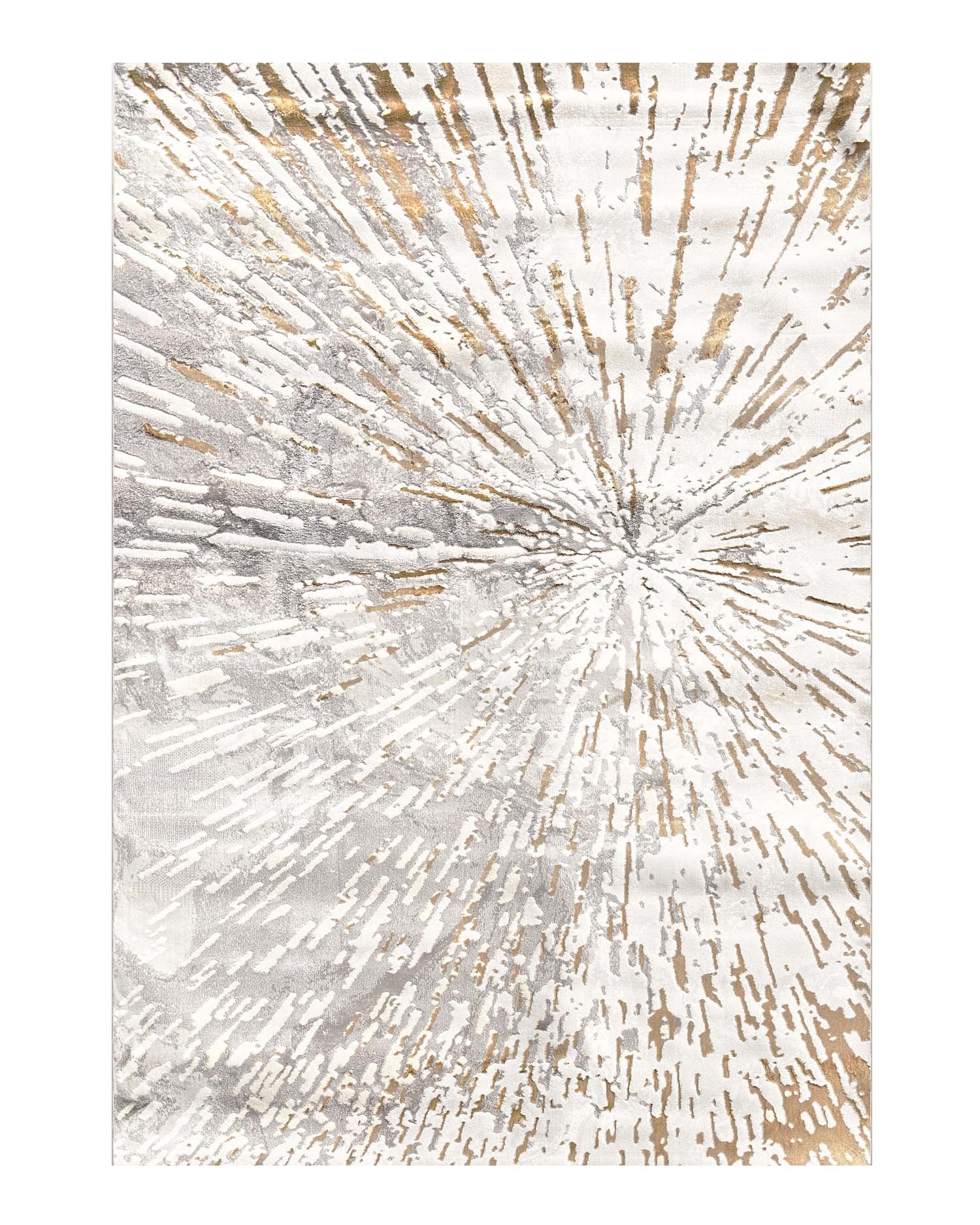 Alfombra Turca Arte 8309 Blanco DOrado