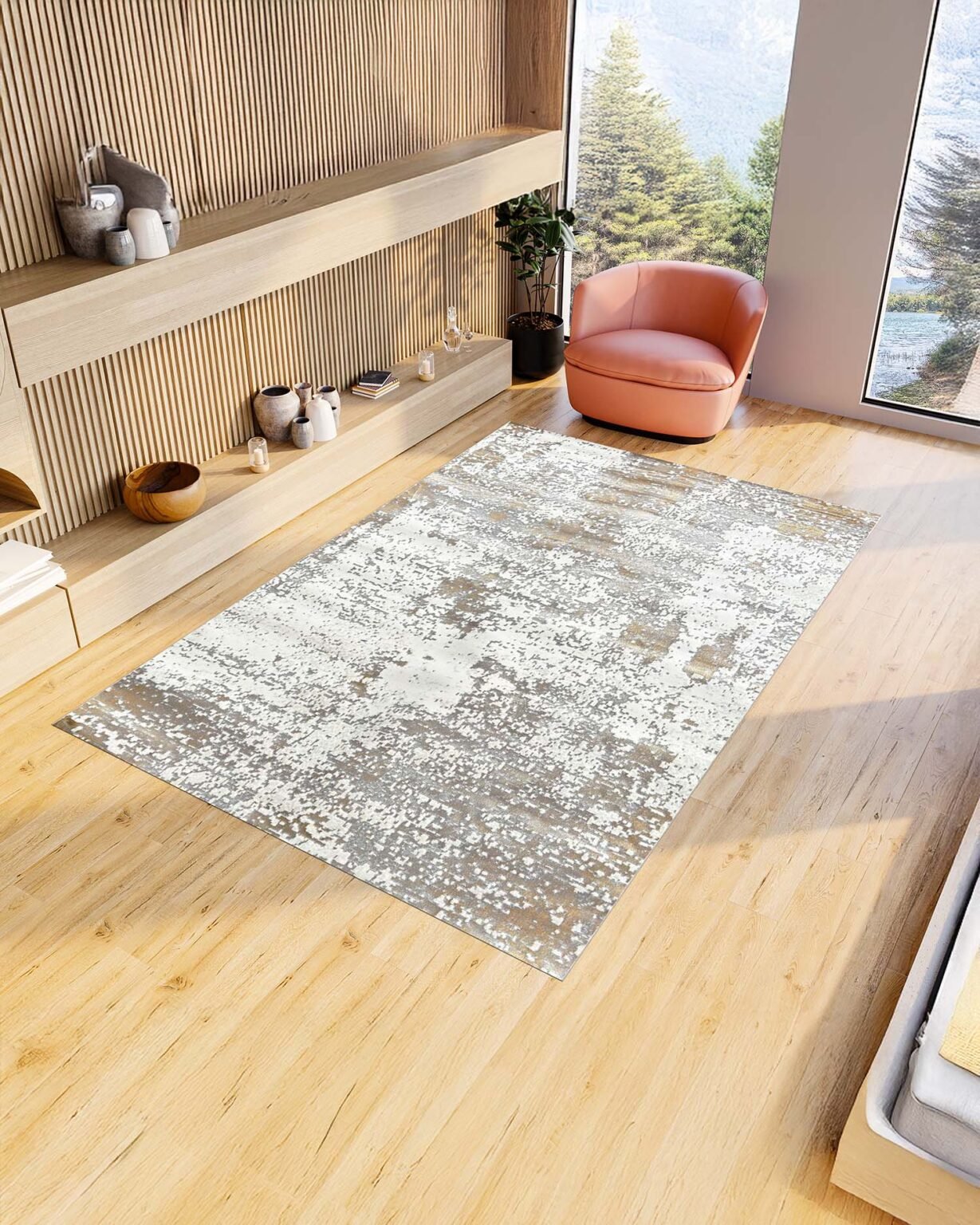 Alfombra Turca Arte 8500 White Gold