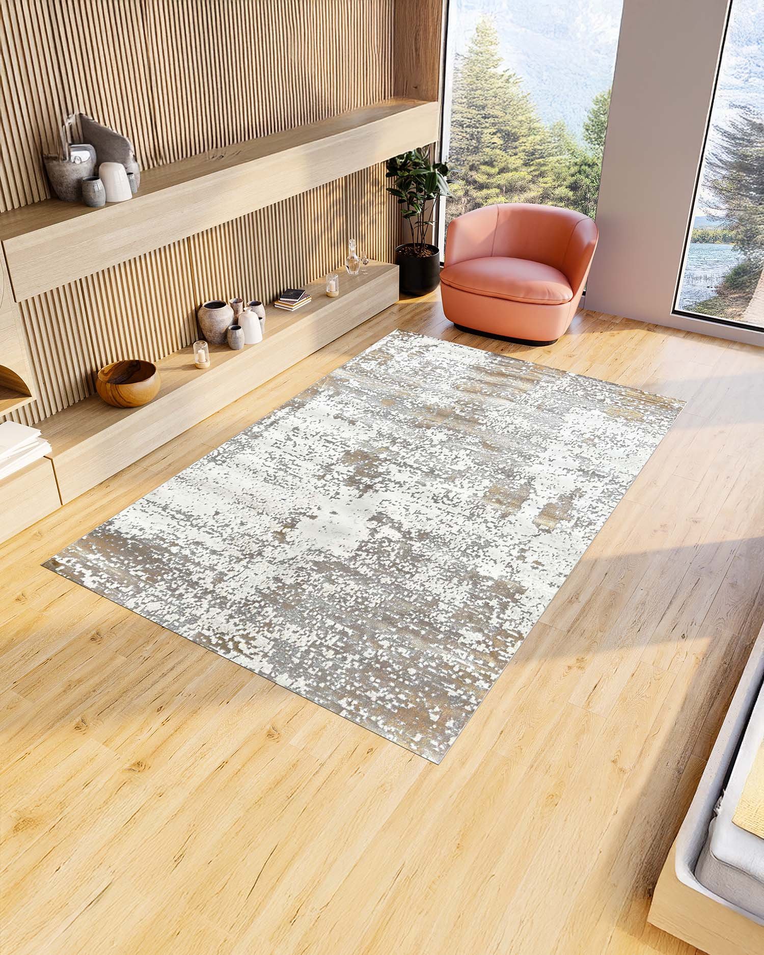 Alfombra Turca Arte 8500 White Gold